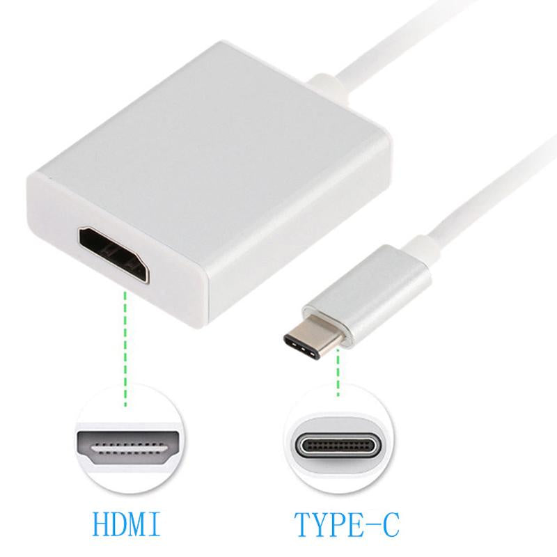 Convertisseur adaptateur USB-C mâle vers HDMI femelle Convertisseur adaptateur USB-C mâle vers HDMI femelle